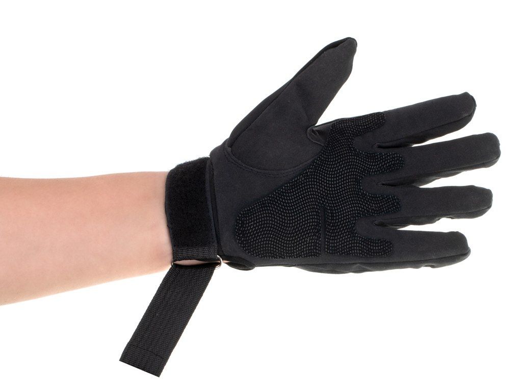 Rękawice taktyczne wojskowe ochrona kostek XL czarne