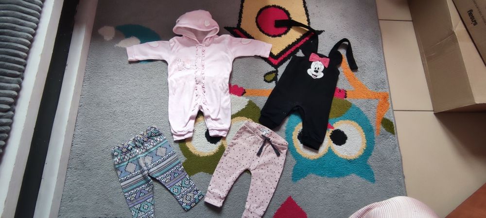 Zestaw ogrodniczki śpiochy body