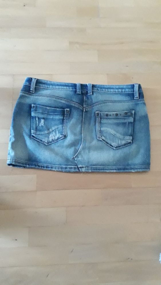 Zara Spódniczka jeansowa mini roz.38