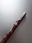 Parker Vacumatic - pióro vintage semi-flex ze złotą stalówką 14k