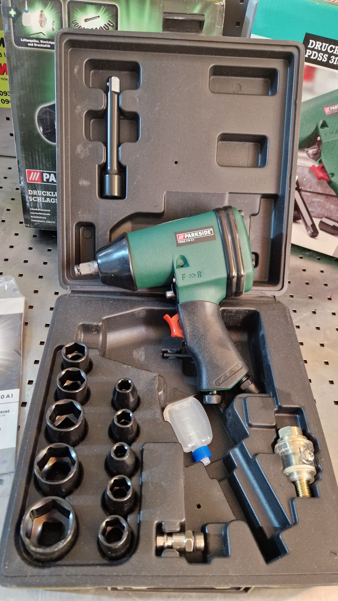 Пневматичний ударний гайкокрут Parkside PDSS 310 A1