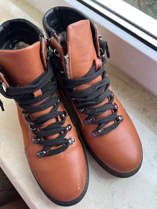 Шкіряне взуття зимове дитяче