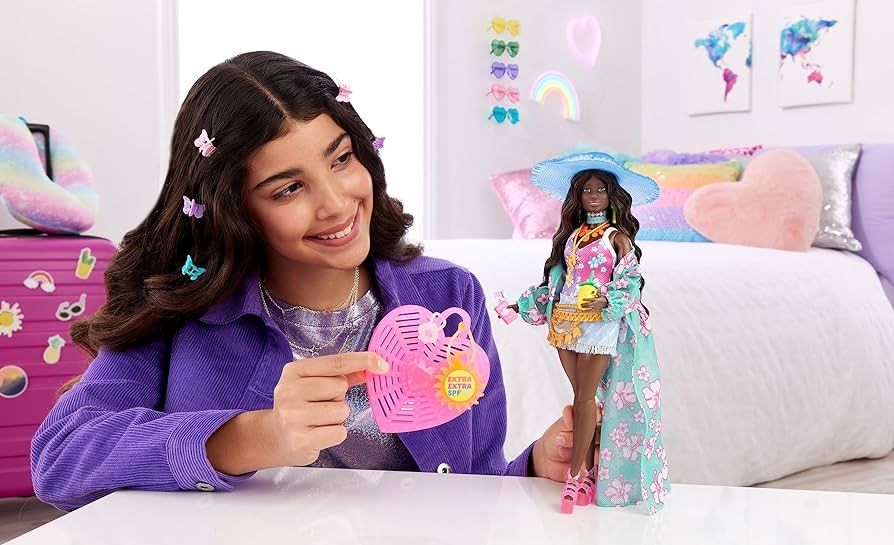 Barbie Extra Fly Doll with Beach