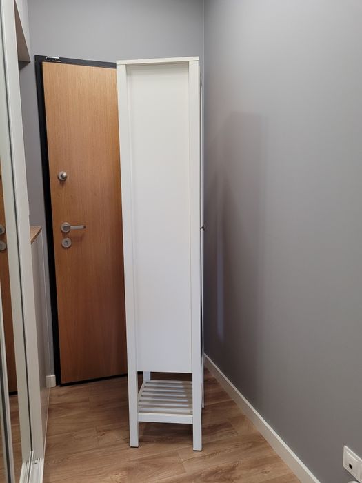 Słupek łazienkowy GoodHome Perma - Szafka łazienkowa, regał, biała