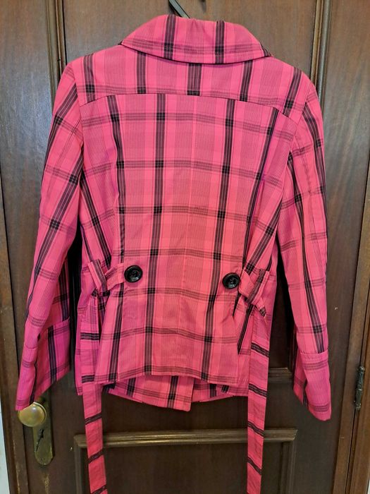 Casaco xadrez alegre