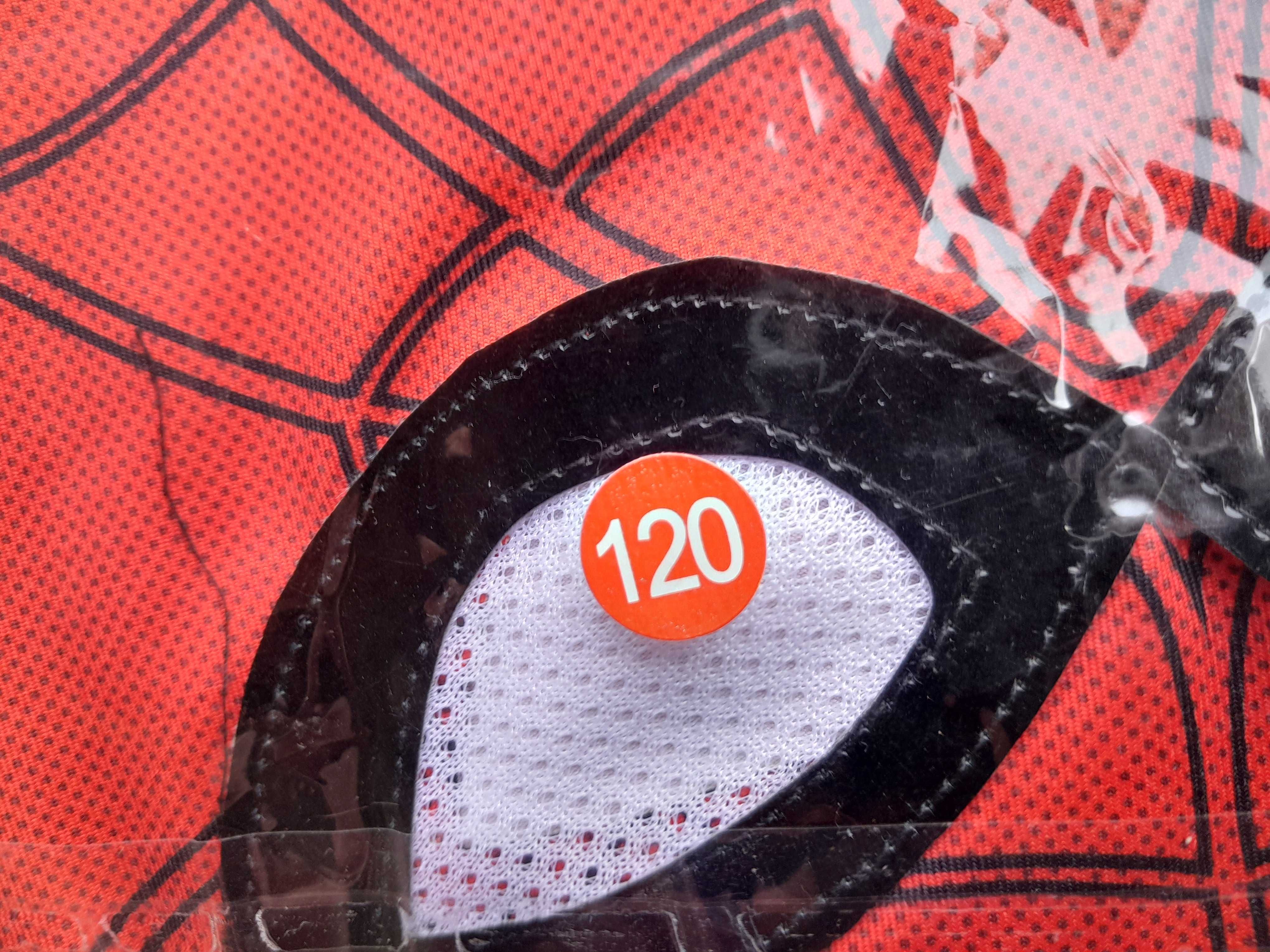 Kostium strój spider-man dla dzieci rozmiar 120 na zabawę nowy outlet