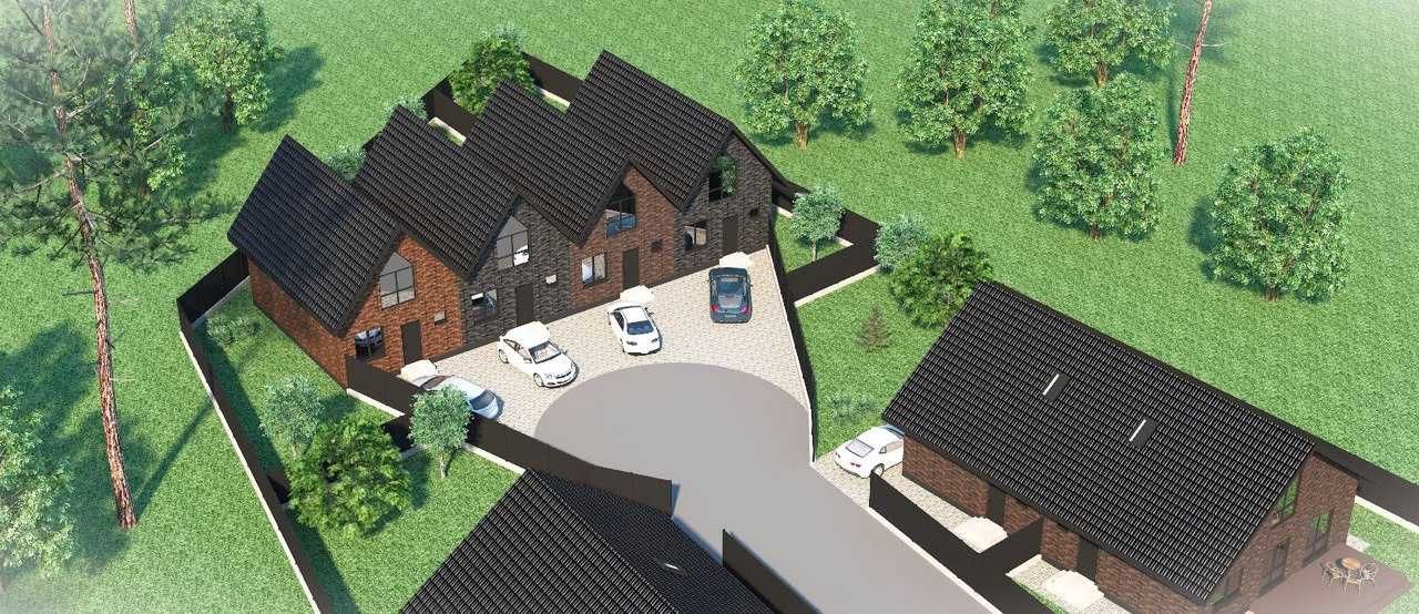 Нова локація! КМ "Бавария Village" Таунхаус 100м2 Відділ продажу!