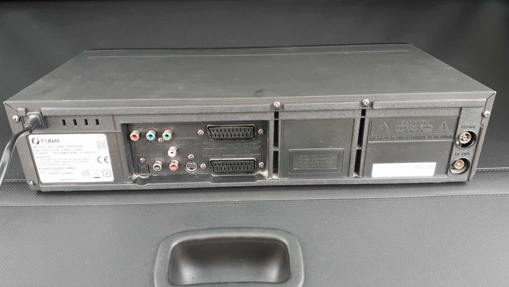 Combo DVD-VHS Magnetowid 6-Głowic + Odtwarzacz DVD Funai