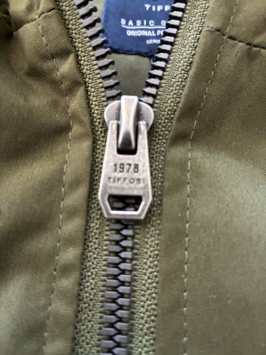 Casaco impermeável verde militar - Tiffosi