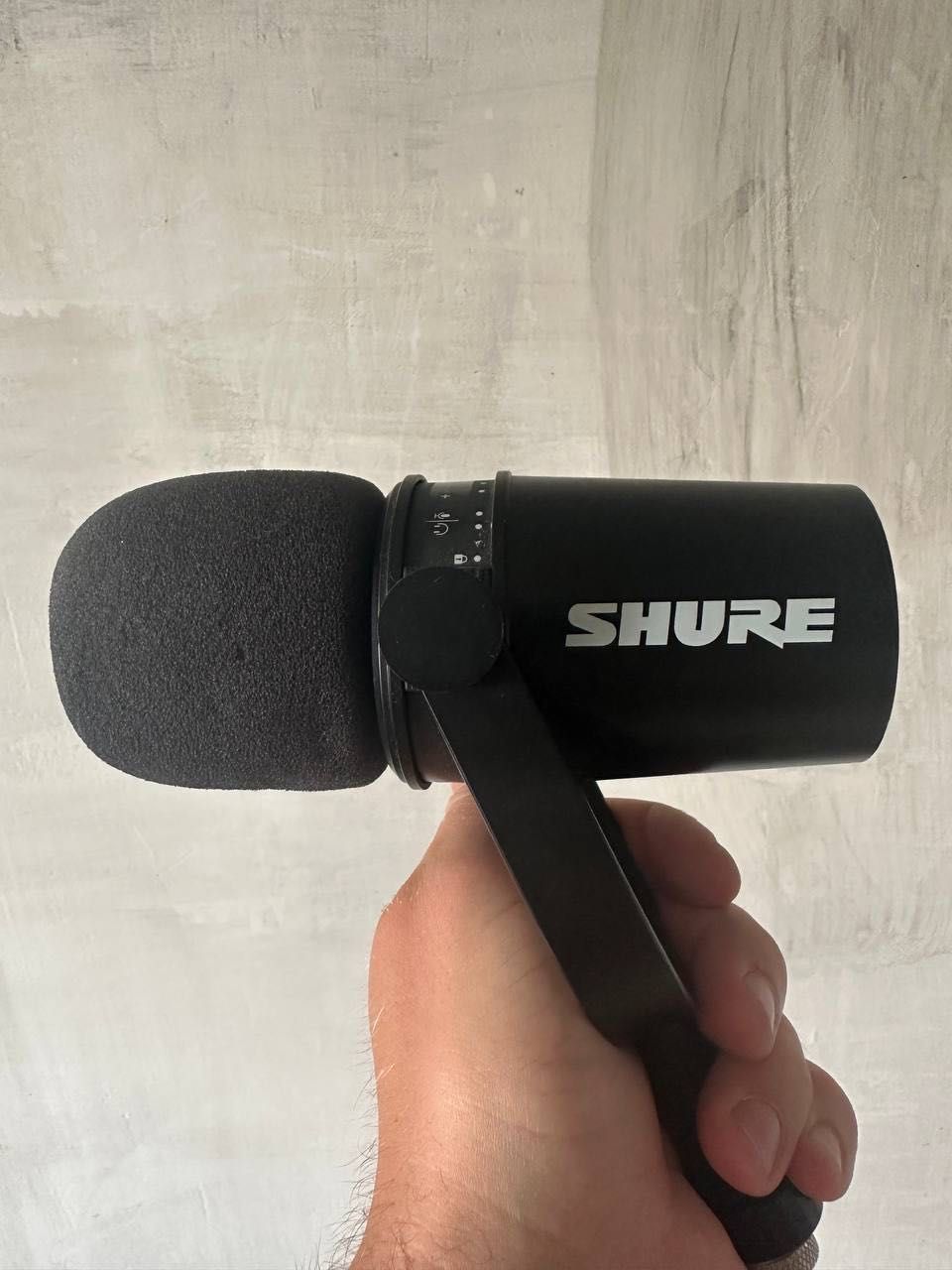 Мікрофон Shure MV7 USB/XLR + Подарунок пантограф
