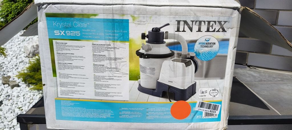 Pompa do basenów piaskowa Intex SX925  na pilot.