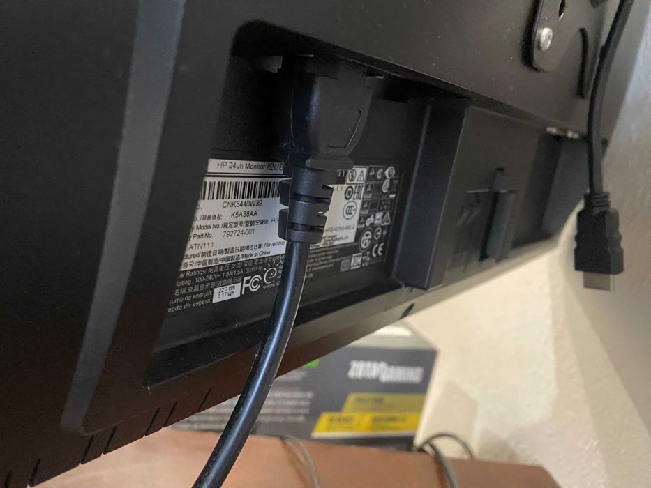 Monitor HP 24uh Como Novo