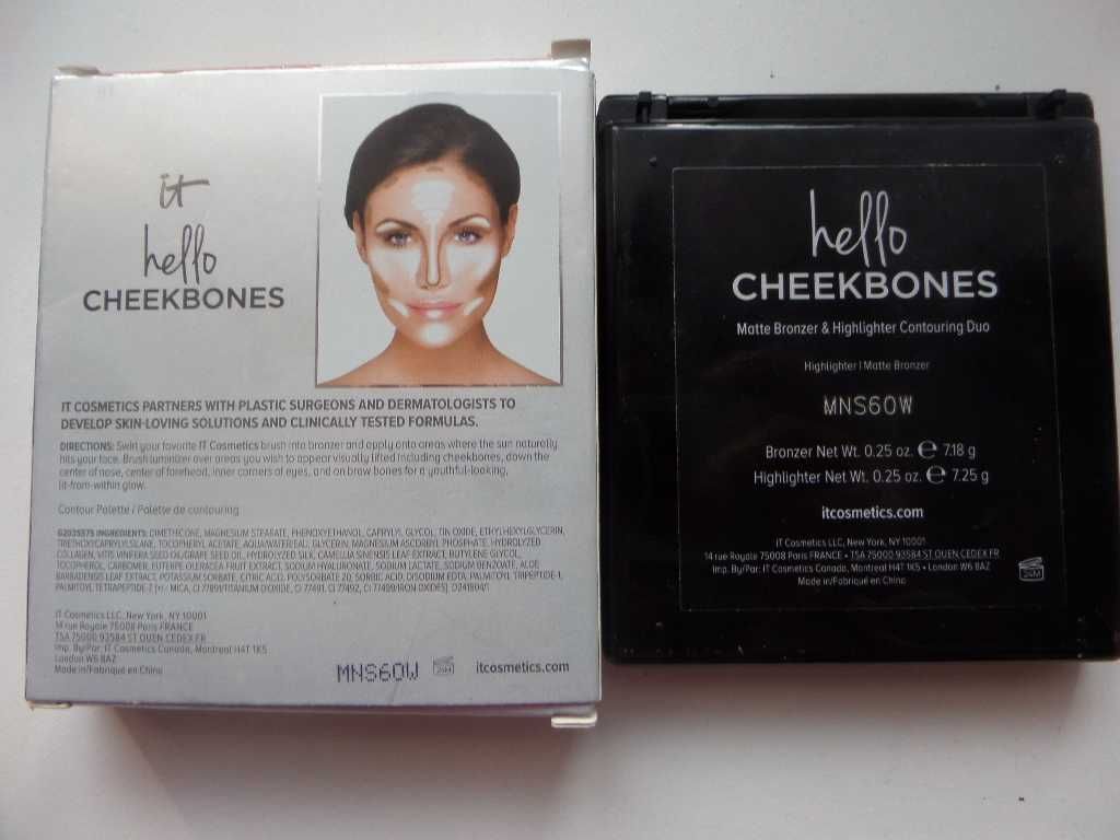 It Cosmetics Hello Cheekbones brązer rozświetlacz