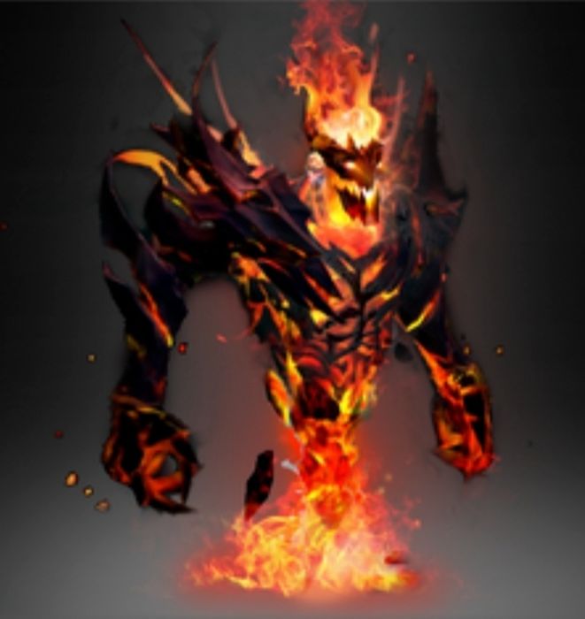 Аркана на персонажа Shadow Fiend в игре Dota 2