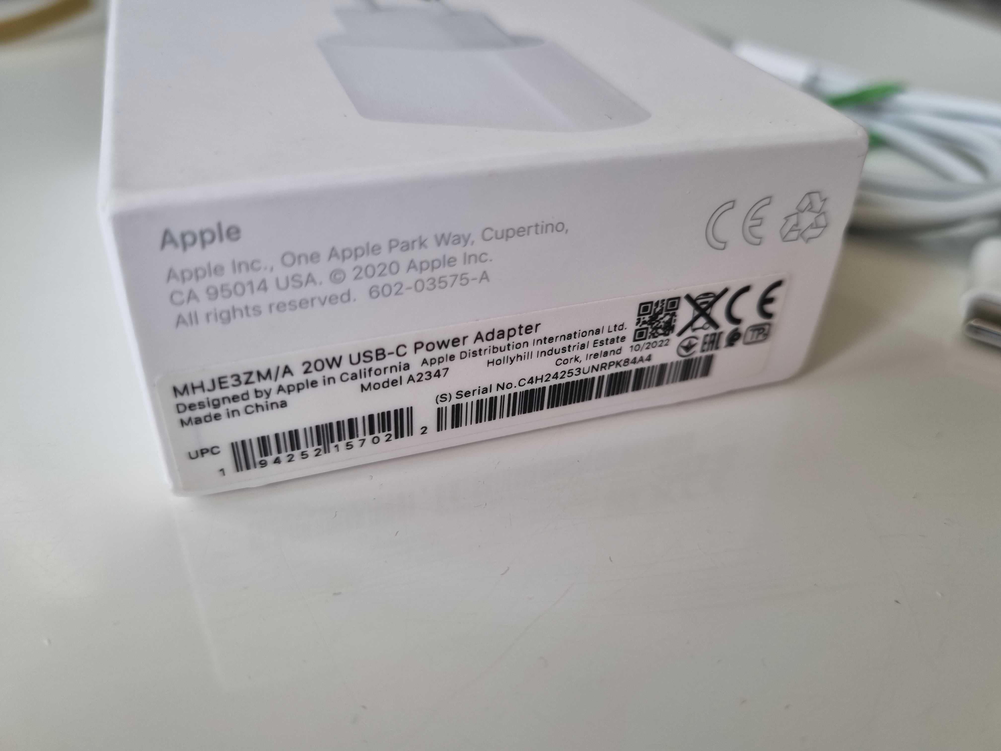Oryginalna Ładowarka Apple do iPhone (20w)