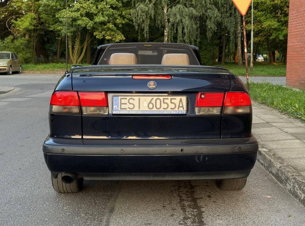 Saab 9-3 2.0 Benzyna Kabriolet Dobrze wyposażony