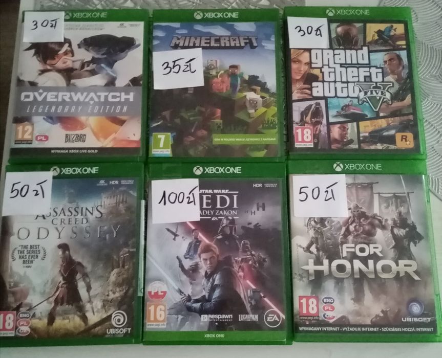 Sprzedam Gry Na Xbox One S