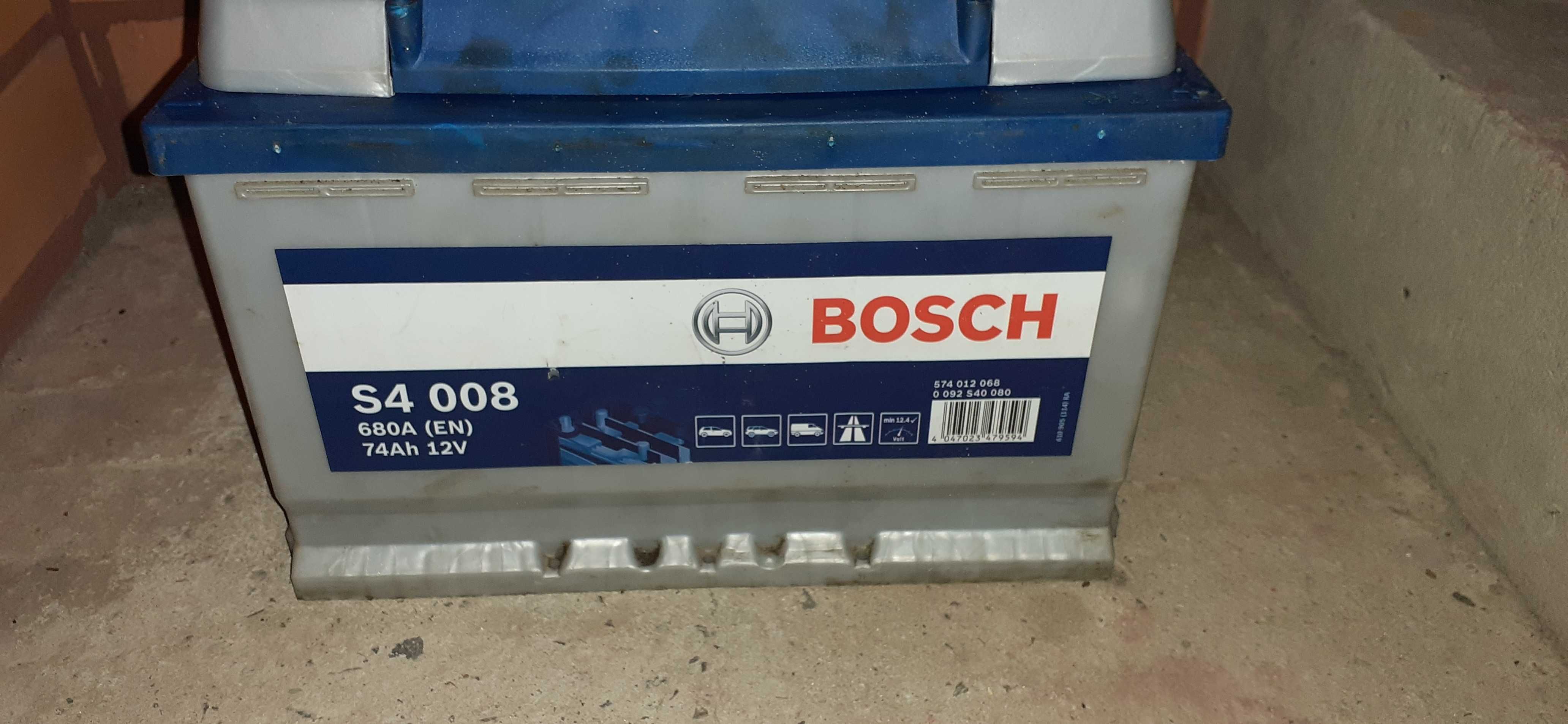 Акумулятор BOSCH 74 Ah 680A