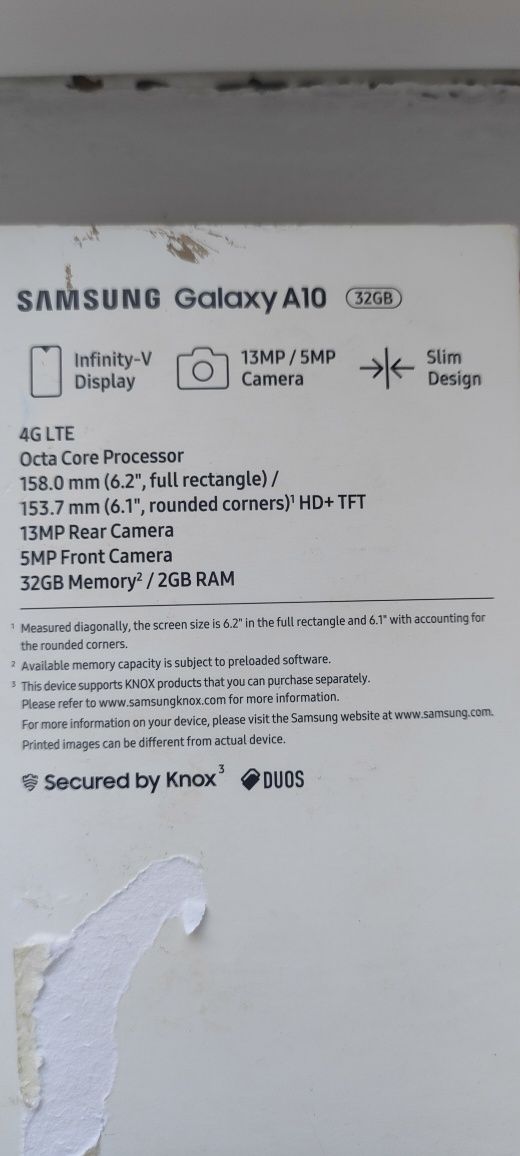 Samsung Galaxy A10 Cały Komplet-Super Stan!