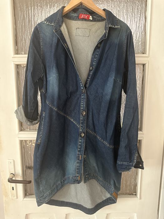 Koszula asymetryczna Jeans