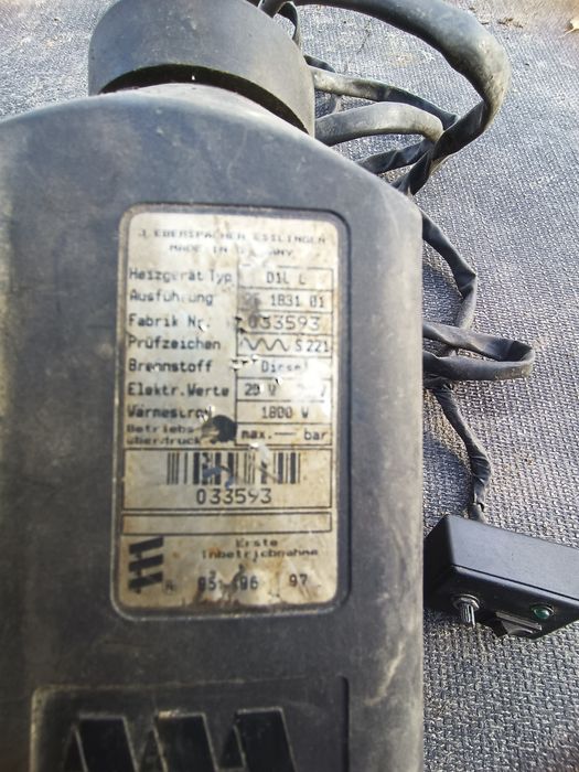 Вебасто автономка 24в