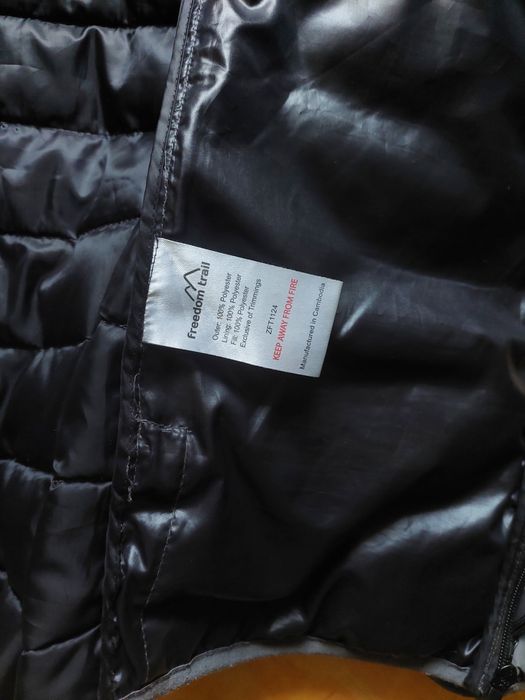 (L - XL) Мужской пуховик.