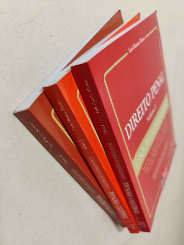 Direito Penal - Casos Práticos Resolvidos - Luís Duarte Manso (3 vol.)