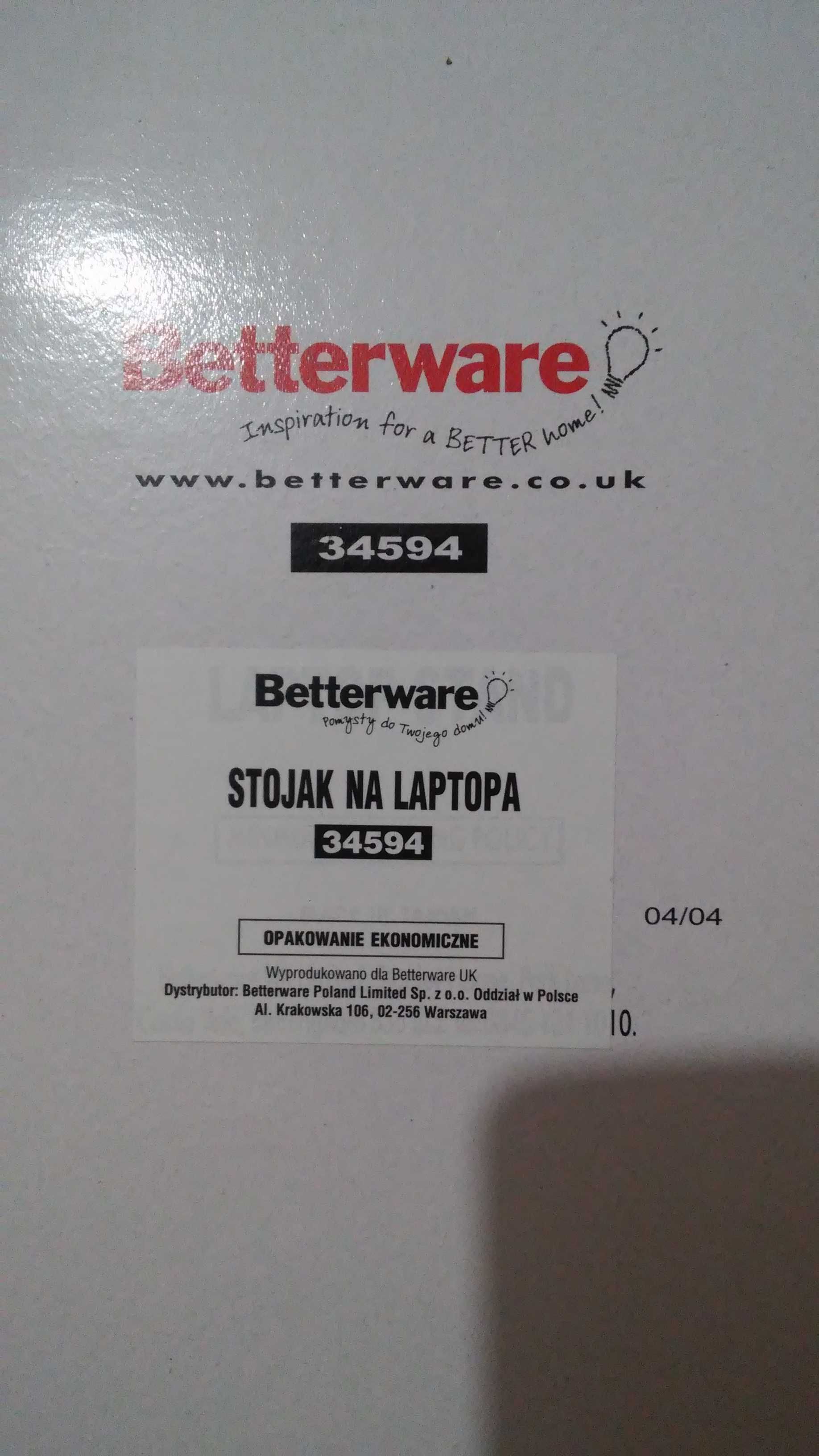 Stojak do laptopa firmy Betterware