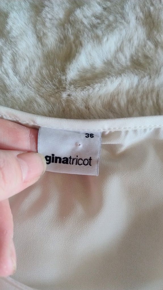 Luźna oversize koszulka na ramiączkach top rozmiar S