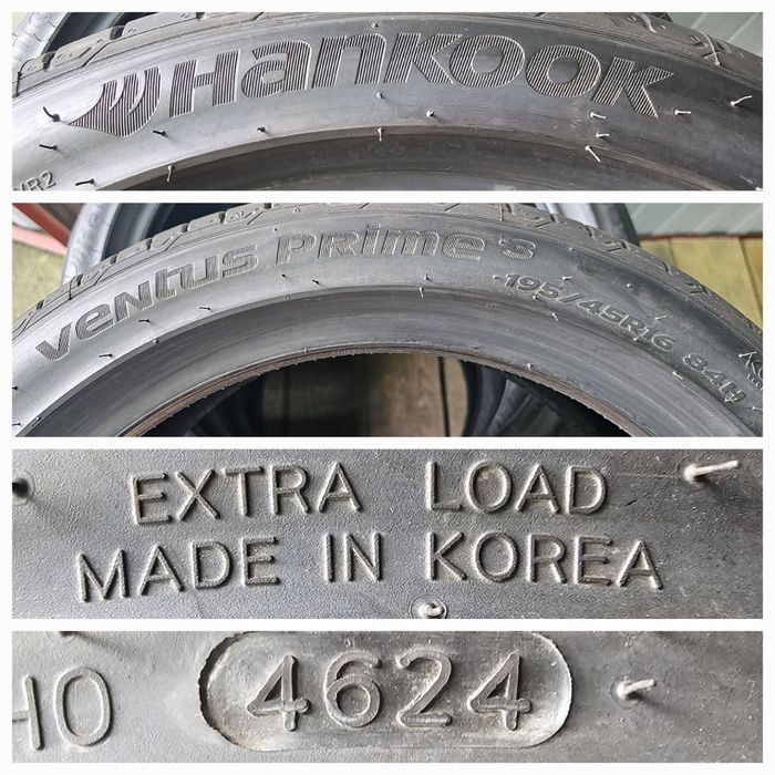 Hankook Ventus Prime 3 195/45r16 84H XL