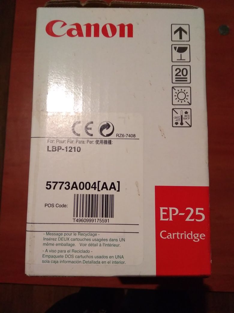 Новые нераспакованные оригинальные картриджи CANON EP-25 (LBP-1210) (5