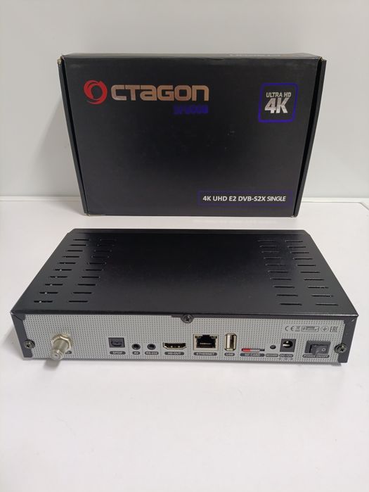 Recetor de Satélite Octagon SF8008 4K Single