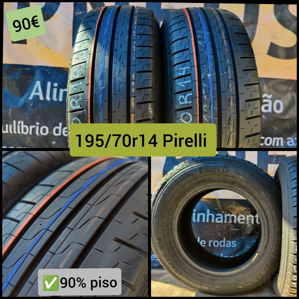 Pneus usados 175/70r14 195/70r14