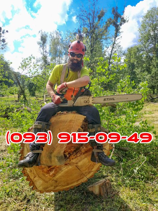 Зрізання аварійних дерев