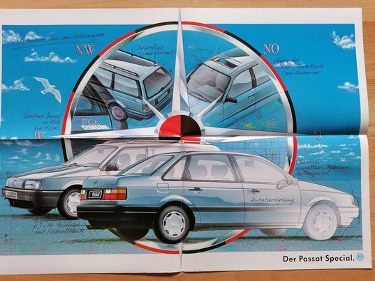 Prospekt/plakat VW Passat B3 Special