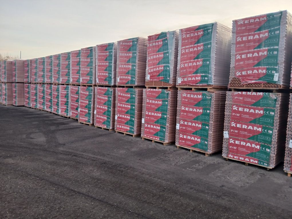 Pustak Ceramiczny Keram 25P+W 360/250/238