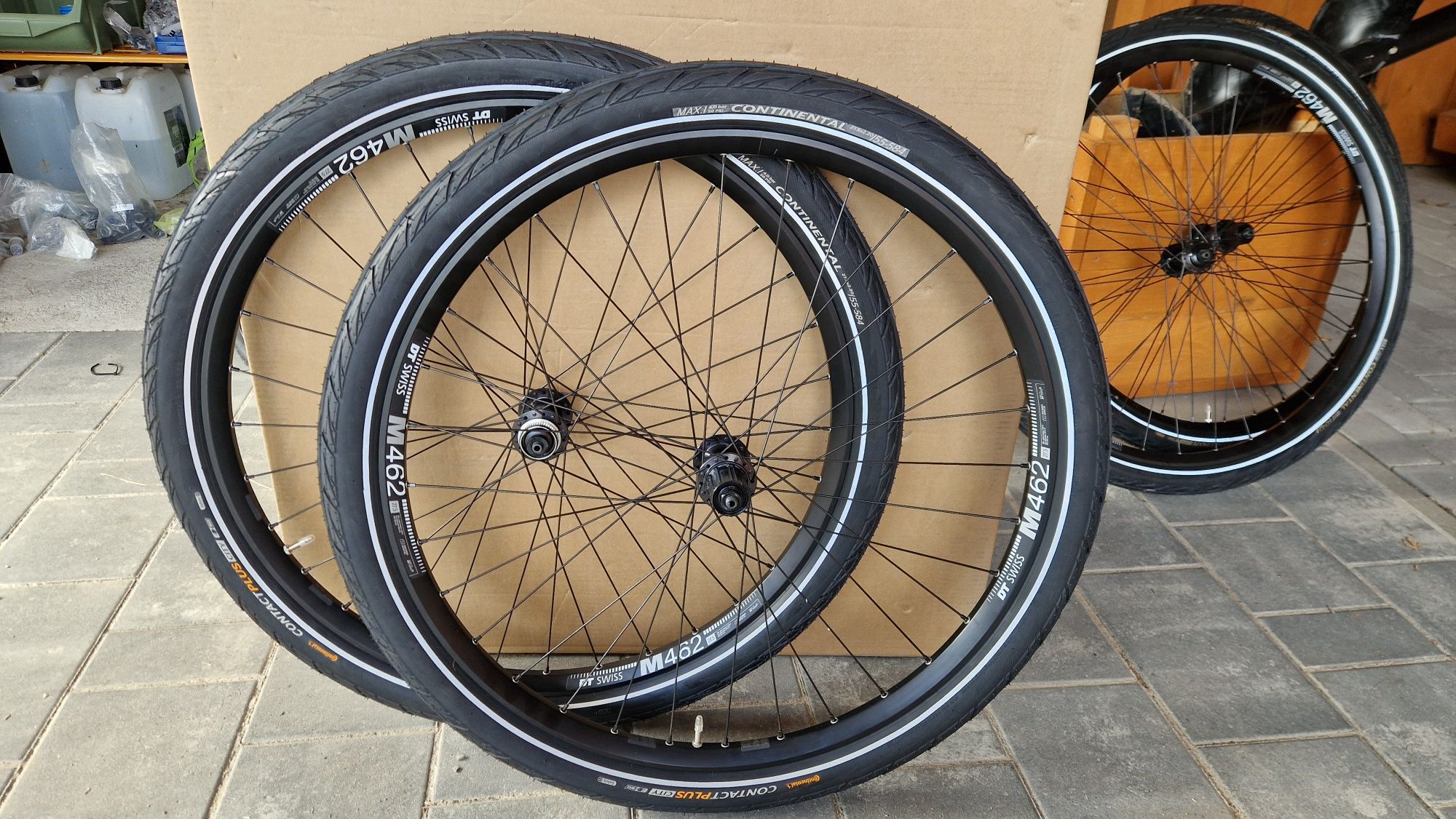 Nowe koła 27.5 dt swiss mtb ebike qr 9 gravel trekking cross