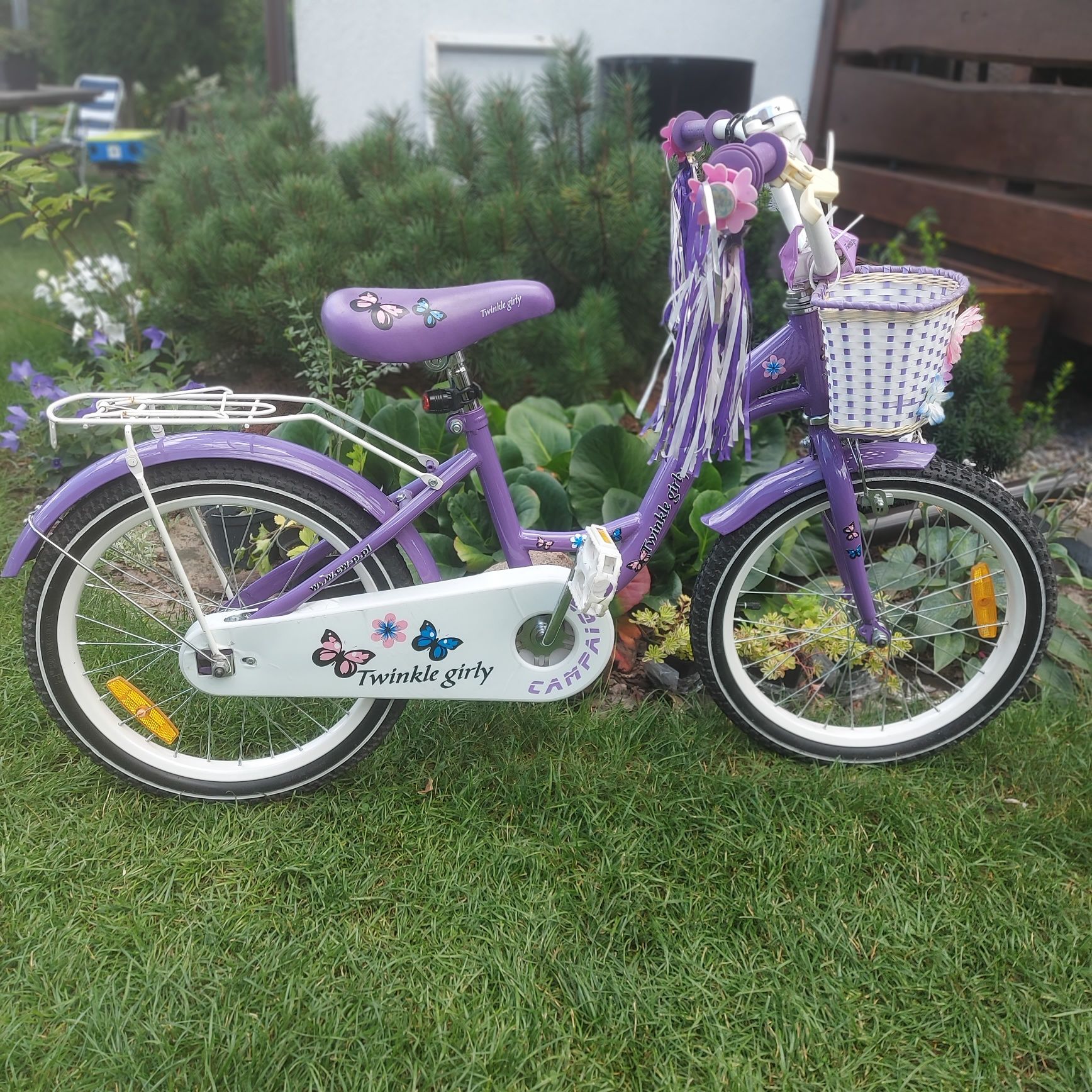 Rowerek Girly Butterfly 18 cali