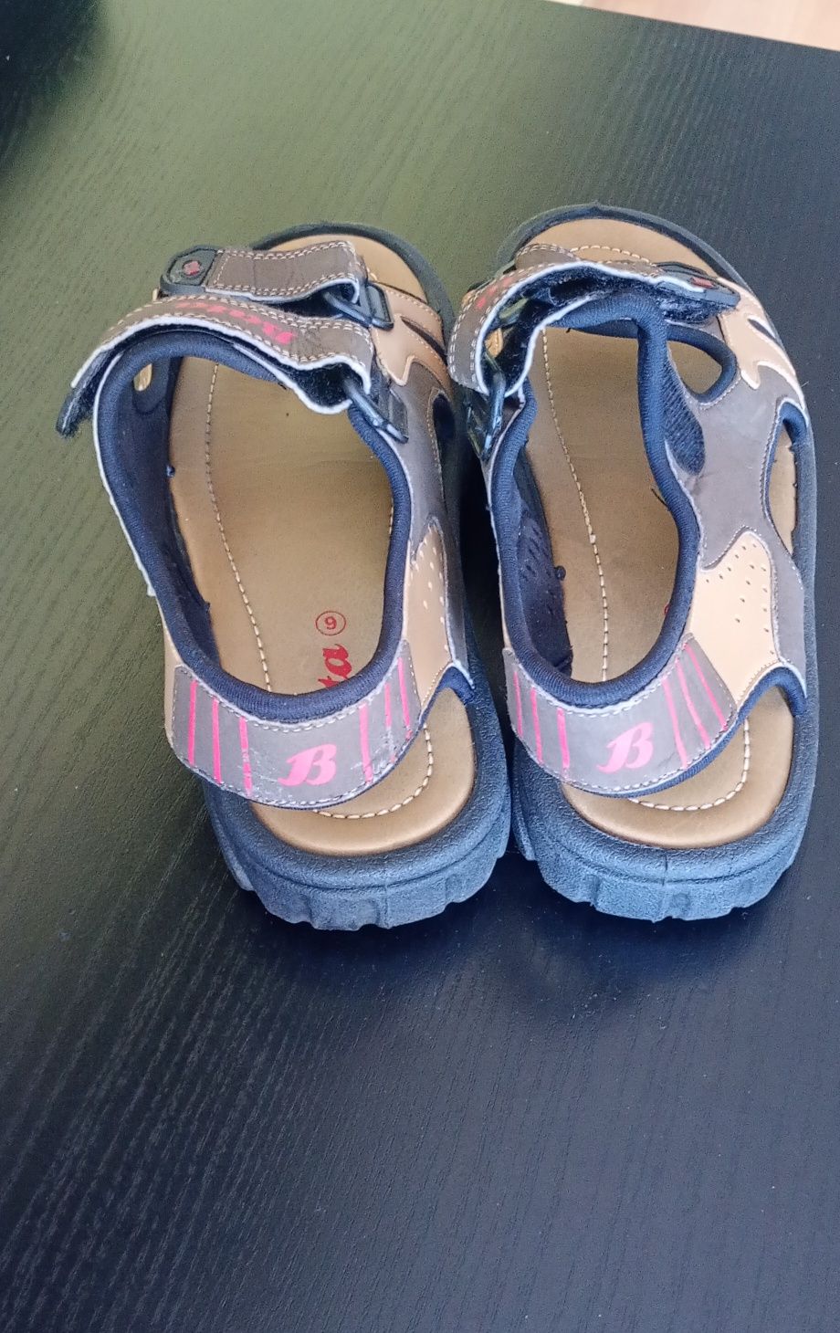 Bata 40,5 sandały skórzane