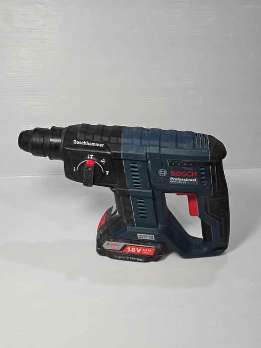 Bosch Professional Młotowiertarka Akumulatorowa GBH 18V-21 SDS+bateria