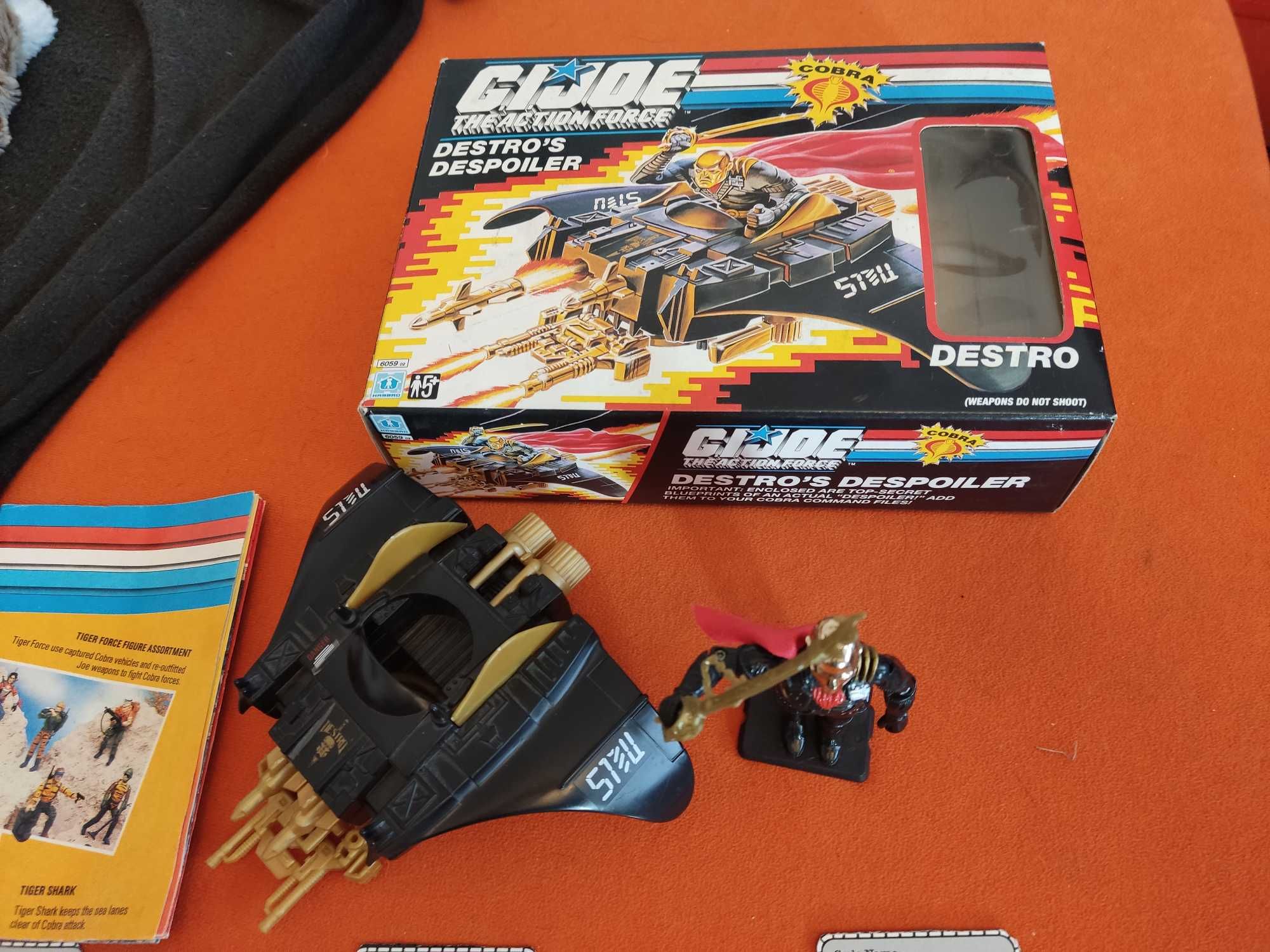 G. I. Joe GI Joe Destro Despoiler 100% kompletny,idealny stan. Lata 90