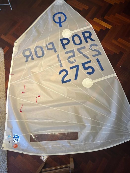 2 Velas North Sails R2 para Optimist - Semi Novas em Ótimo Estado