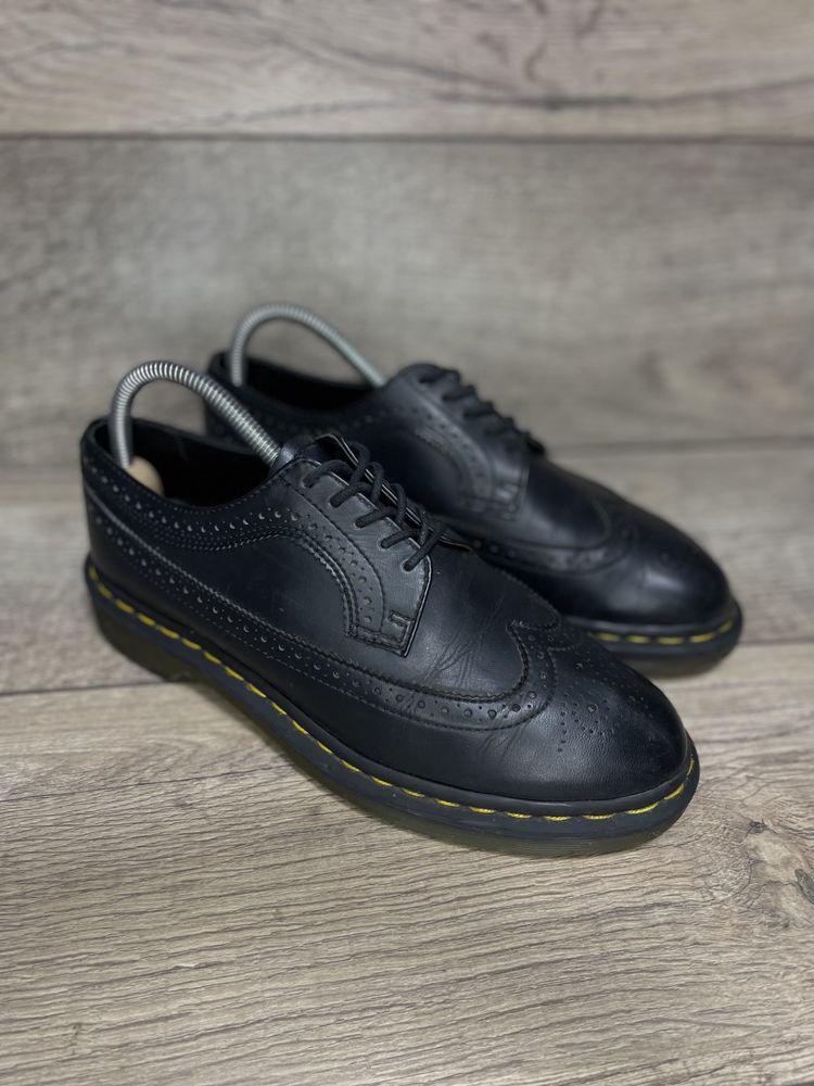 Оригінальні шкіряні туфлі броги Dr. Martens 3989 42розмір 26.5см