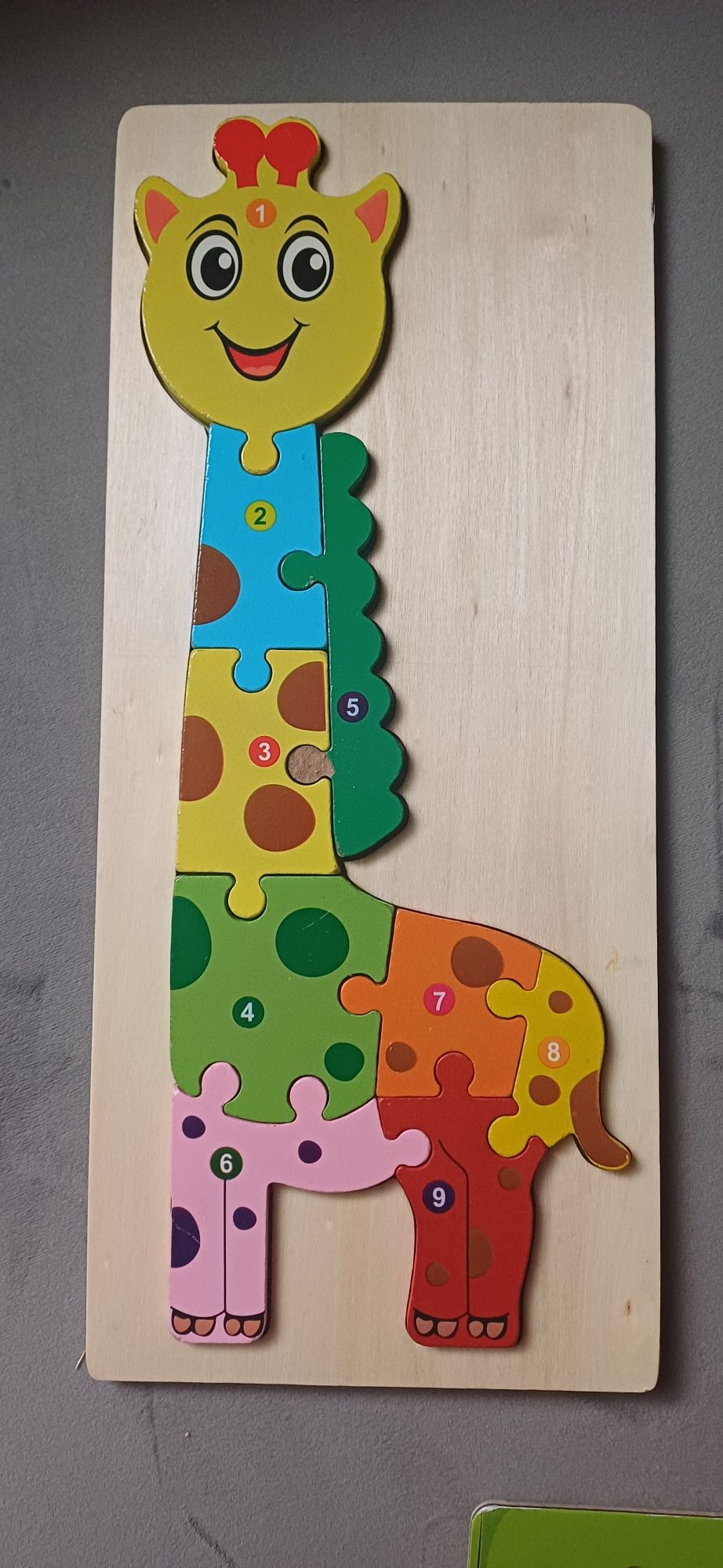 Puzzle ukladanki ubieranka zestaw