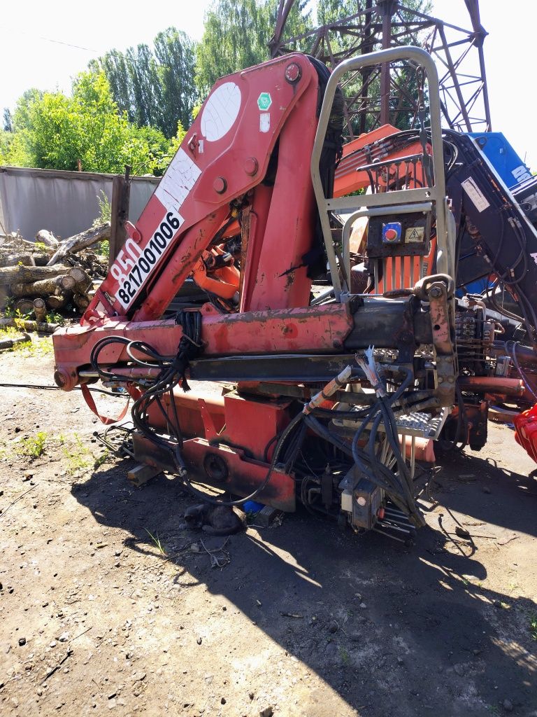 Кран маніпулятор HMF 850