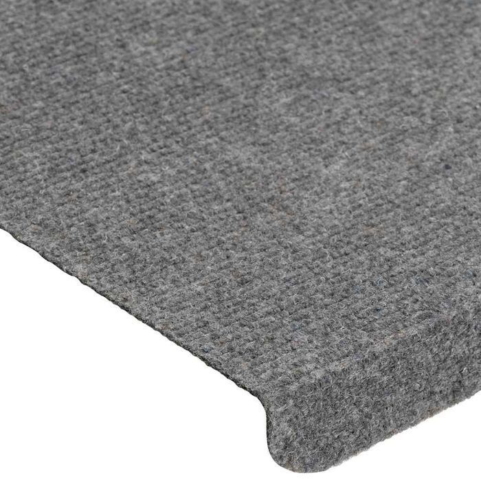 Vidaxl Maty Na Schody Samoprzylepne 30 Szt. Szare 65X24,5X3,5 Cm