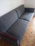 Sofá cama 3 lugares cinzento