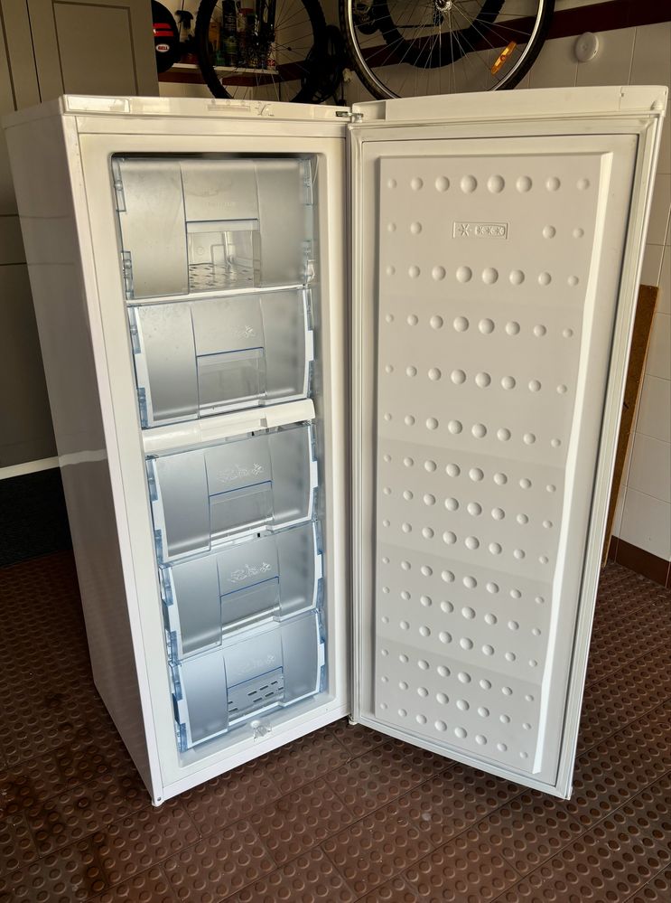 Arca congeladora vertical marca Beko