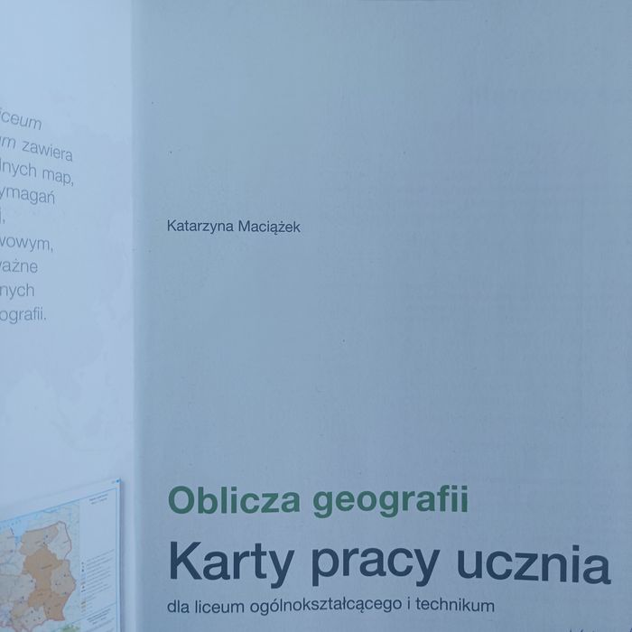 Karty pracy oblicze geografii 2