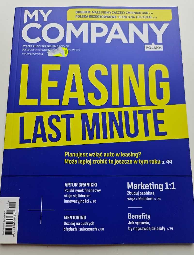 Pakiet magazynów biznesowych – 7 sztuk – My Company, Coaching
